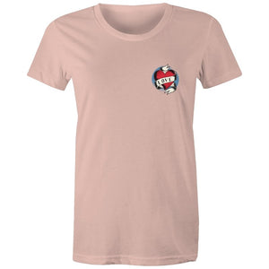 Women's Love Pocket Badge T-shirt