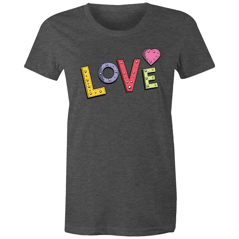 Women's Love Sign T-shirt