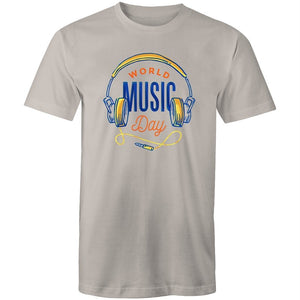 Men's World Music Day T-shirt