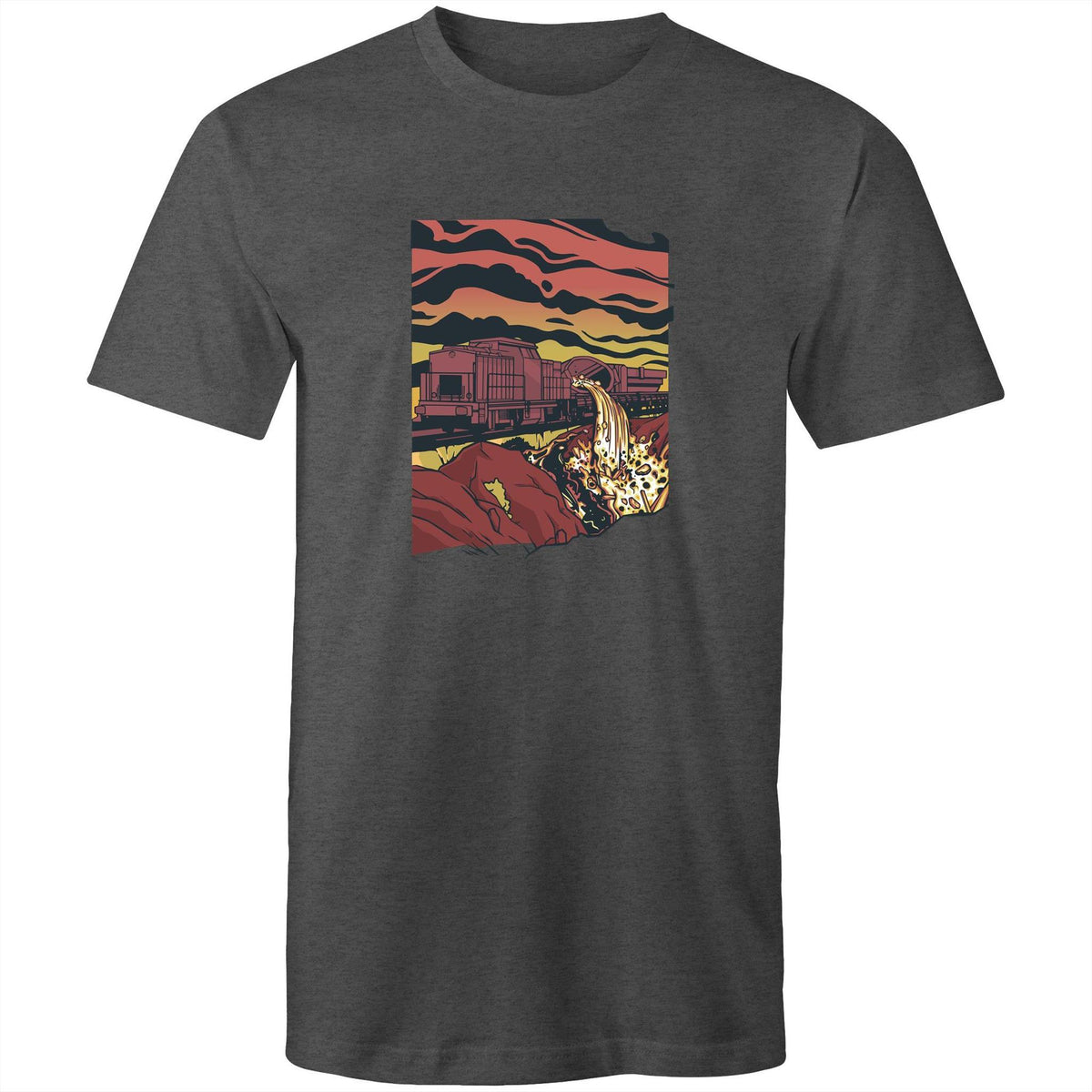 Men's Molten Slag Train T-shirt