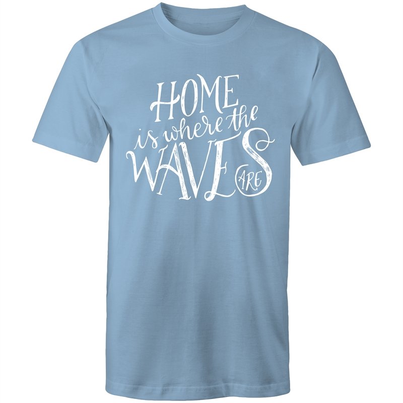 Men's Home Is Where The Waves Are T-shirt