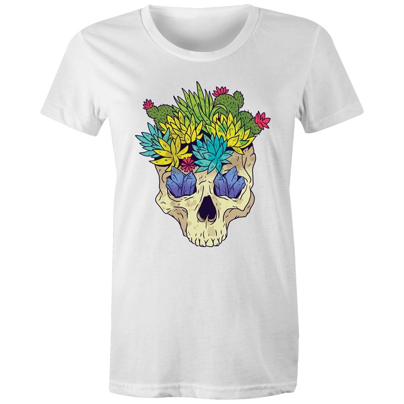Women's Cactus Skull T-shirt