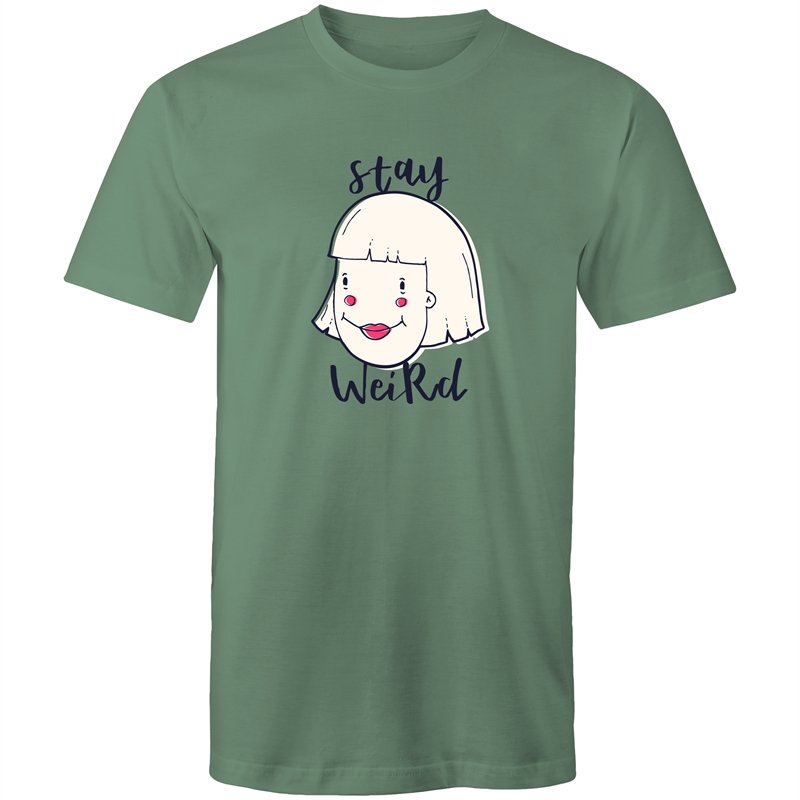 Men's Stay Weird Pop T-shirt