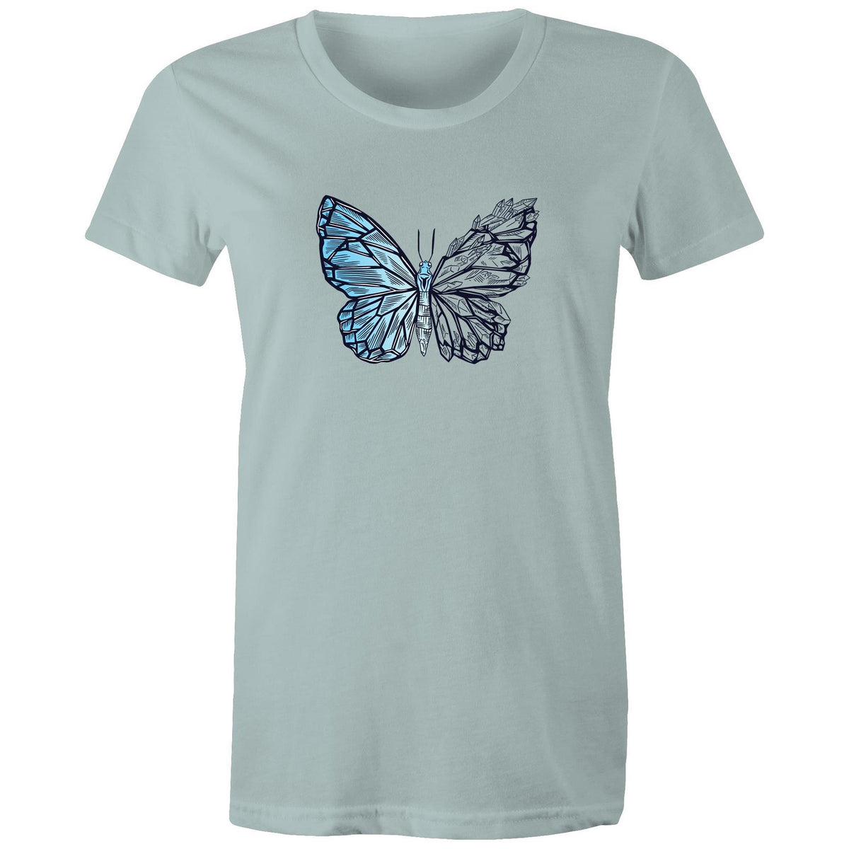 Women's Crystal Butterfly T-shirt