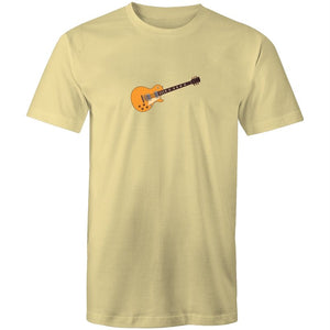 Men's Yellow Guitar T-shirt