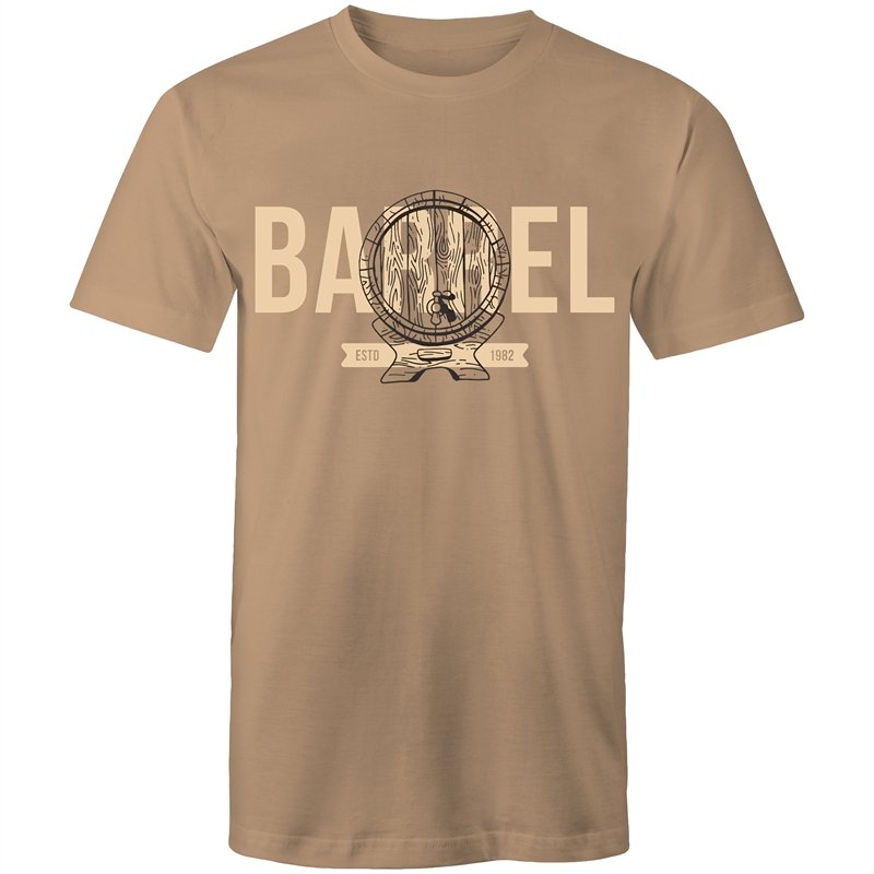 Men's Beer Barrel Printed T-shirt