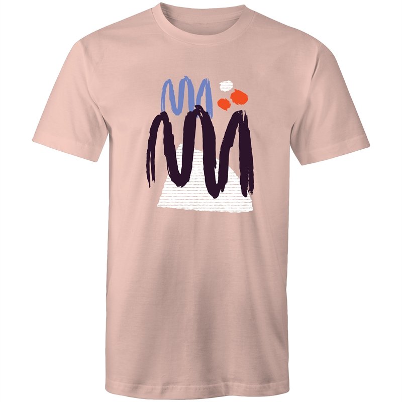 Men's Abstract Chest T-shirt