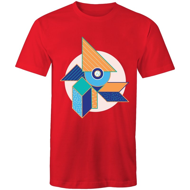 Men's Abstract Cubism T-shirt