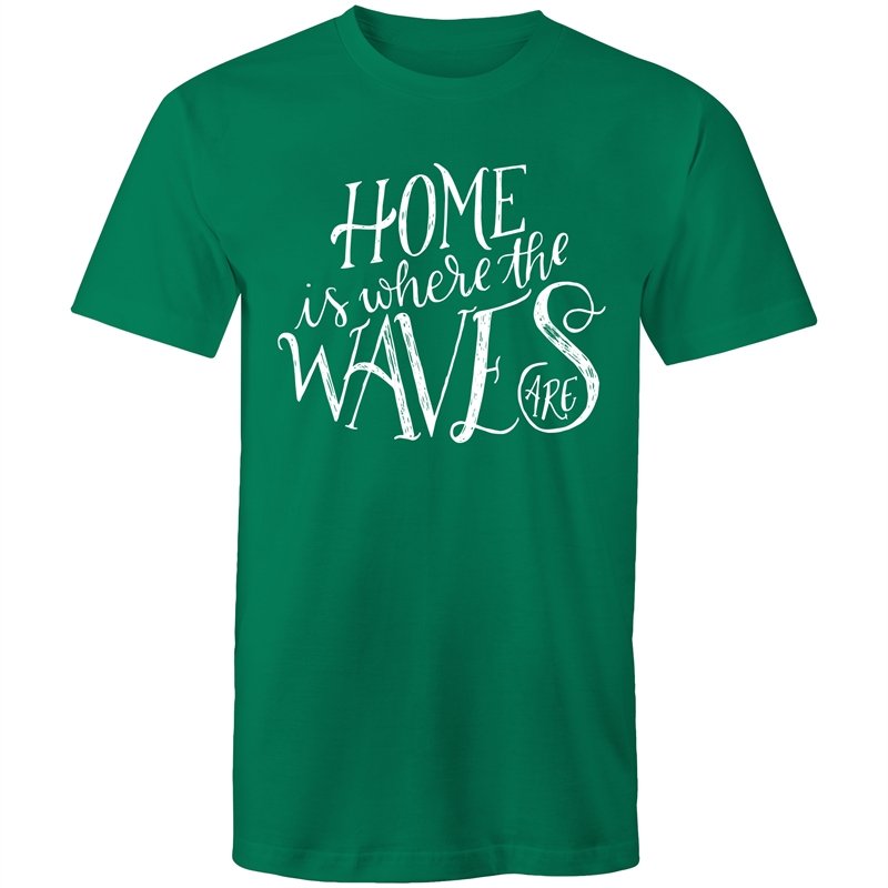 Men's Home Is Where The Waves Are T-shirt