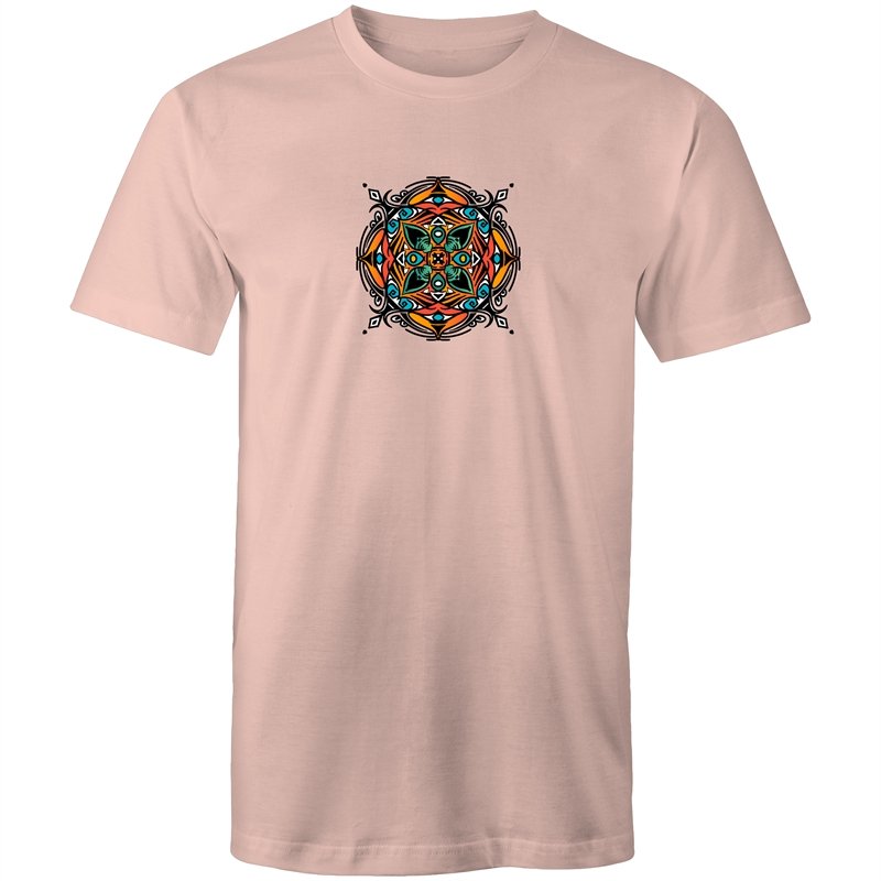 Men's Indian Mandala Pattern T-shirt