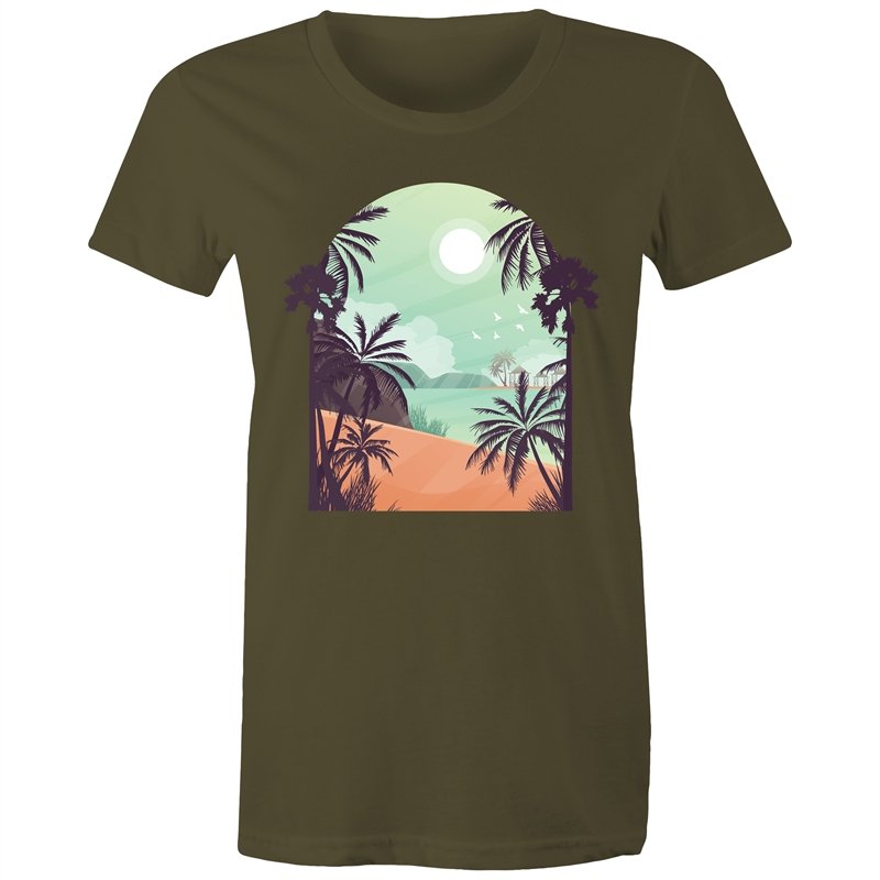 Women's Paradise Window T-shirt