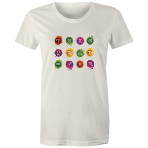 Women's Horoscope Badge T-shirt