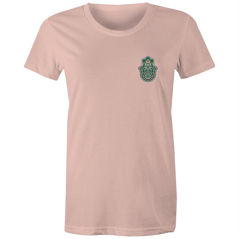 Women's Masala Hasama Hand Pocket T-shirt