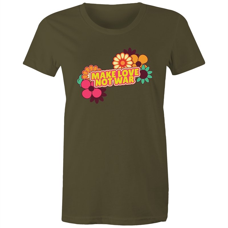 Women's Make Love Not War T-shirt