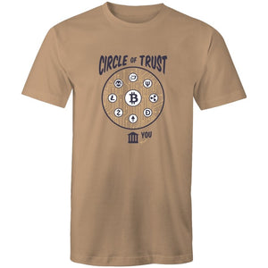 Men's Bitcoin Circle Of Trust T-shirt