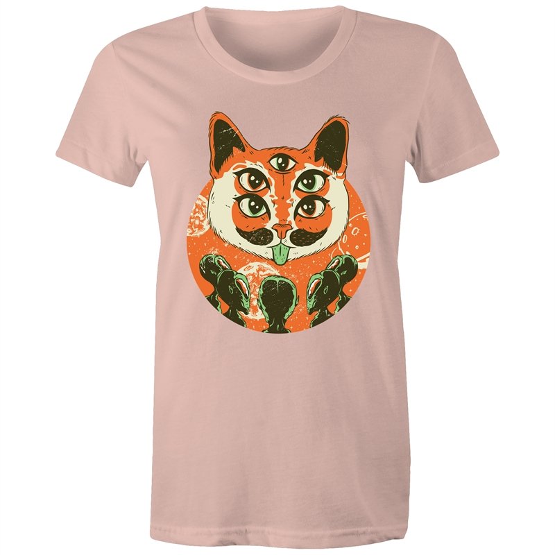 Women's Trippy Cat T-shirt