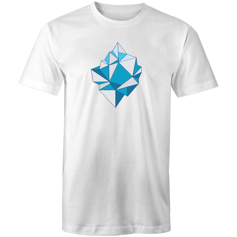 Men's Abstract Iceberg T-shirt