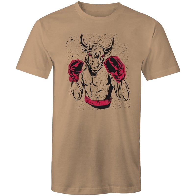 Men's Boxing Bull Art T-shirt