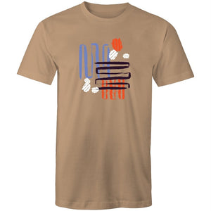 Men's Featured Abstract Stroke T-shirt