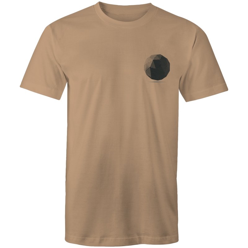 Men's Lineal Globe Pocket T-shirt
