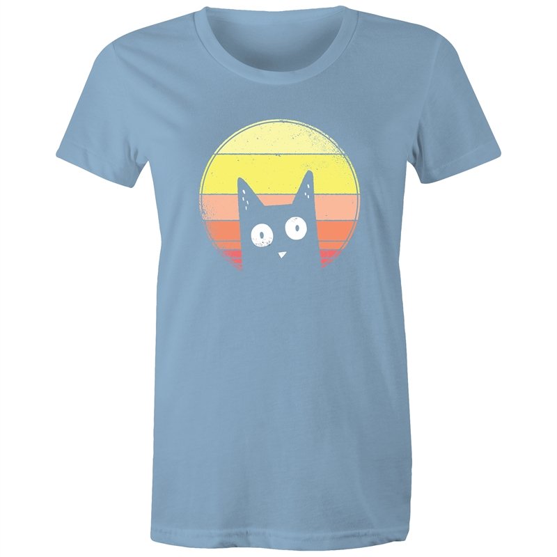 Women's Curious Cat T-shirt