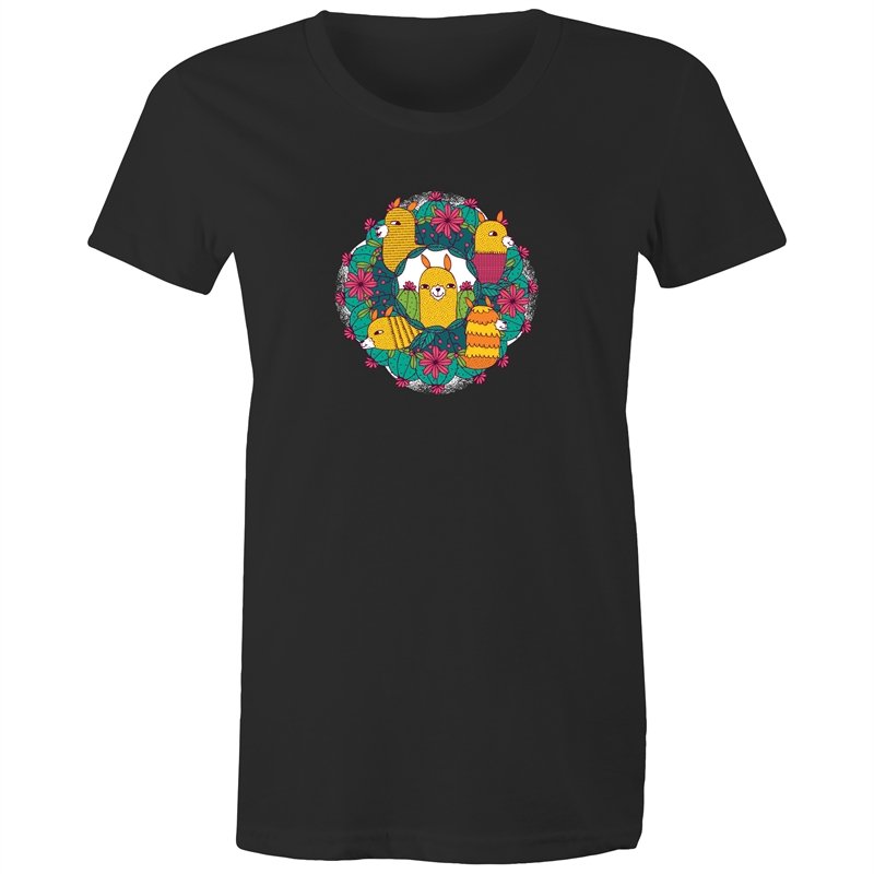 Women's Cute Llama T-shirt