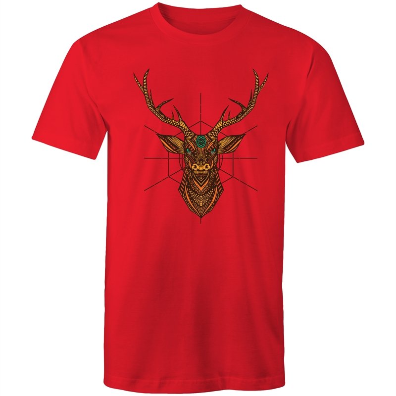 Men's Mandala Reindeer T-shirt