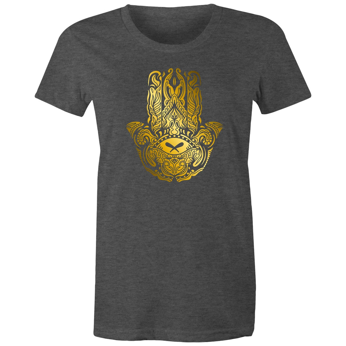Women's Golden Hamsa Hand T-shirt