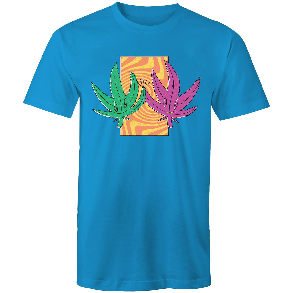 Men's Cannabis High Five Funny T-shirt