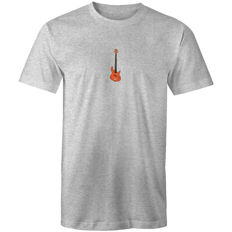 Men's Orange Guitar T-shirt