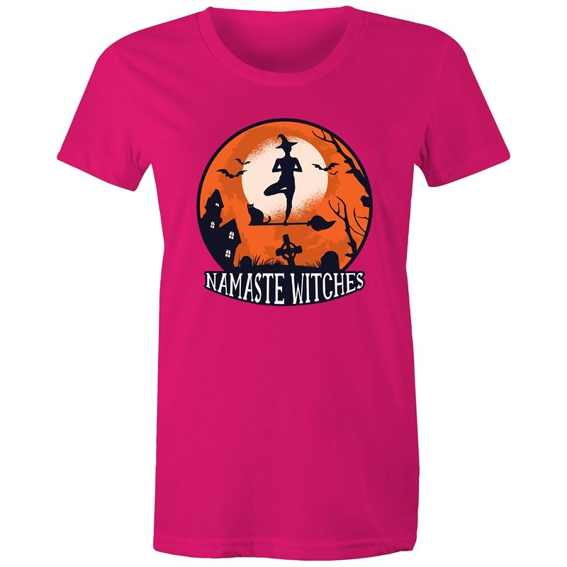 Women's Funny Namaste Witches T-shirt