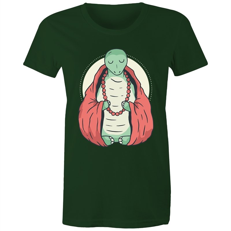 Women's Meditating Turtle T-shirt