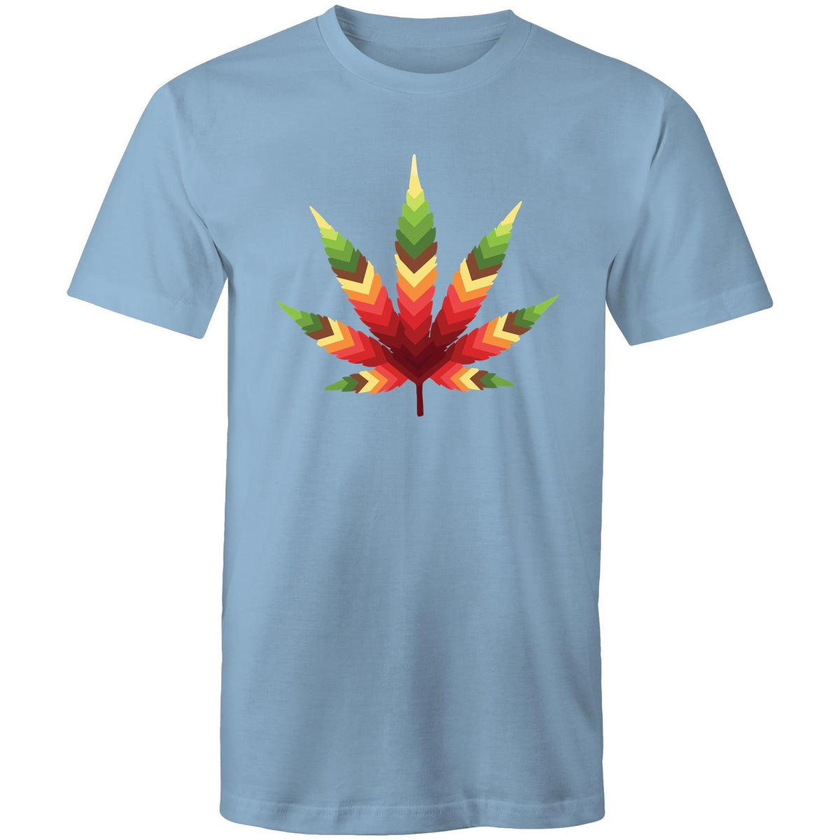 Men's Cannabis Leaf Art T-shirt