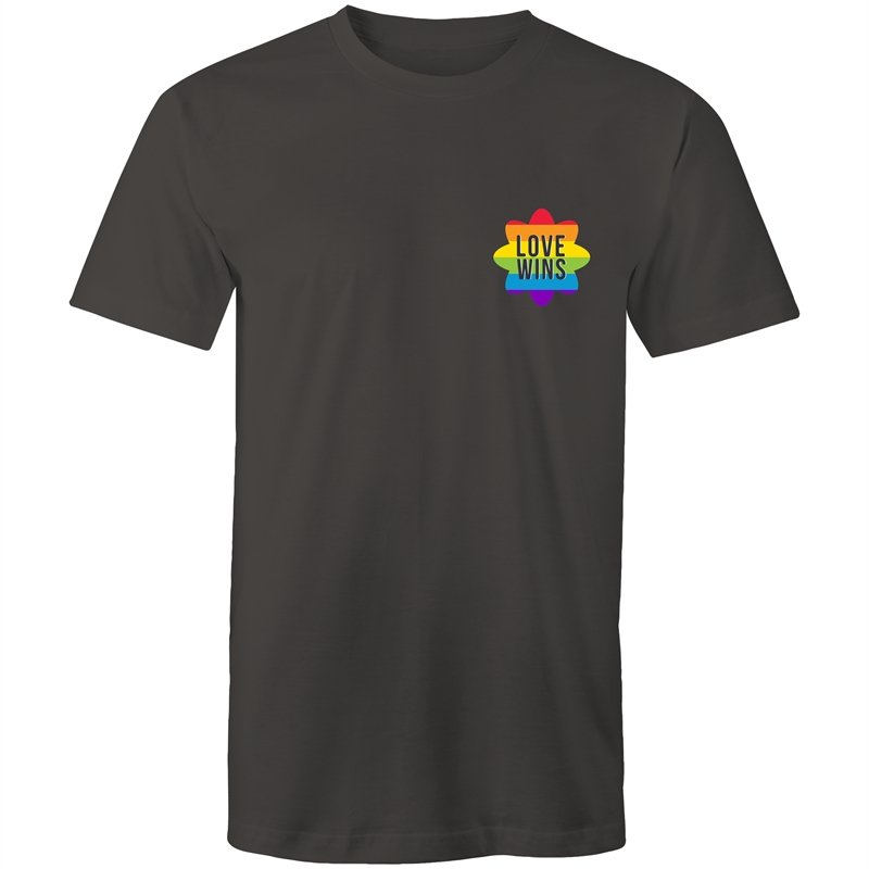 Men's Love Wins Pocket T-shirt