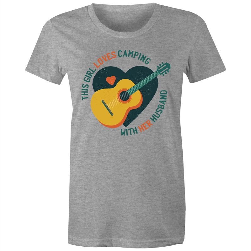 Women's Camping & Music T-shirt