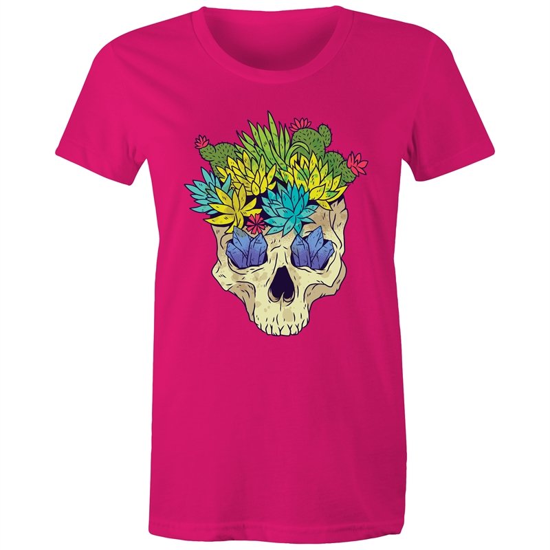 Women's Cactus Skull T-shirt