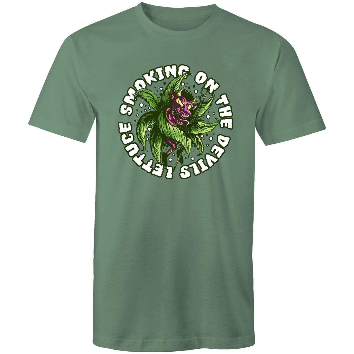 Men's Smoking Devil Lettuce T-shirt