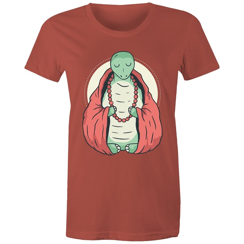 Women's Meditating Turtle T-shirt