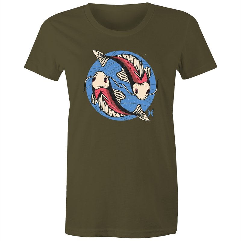 Women's Yin Yang Cod T-shirt