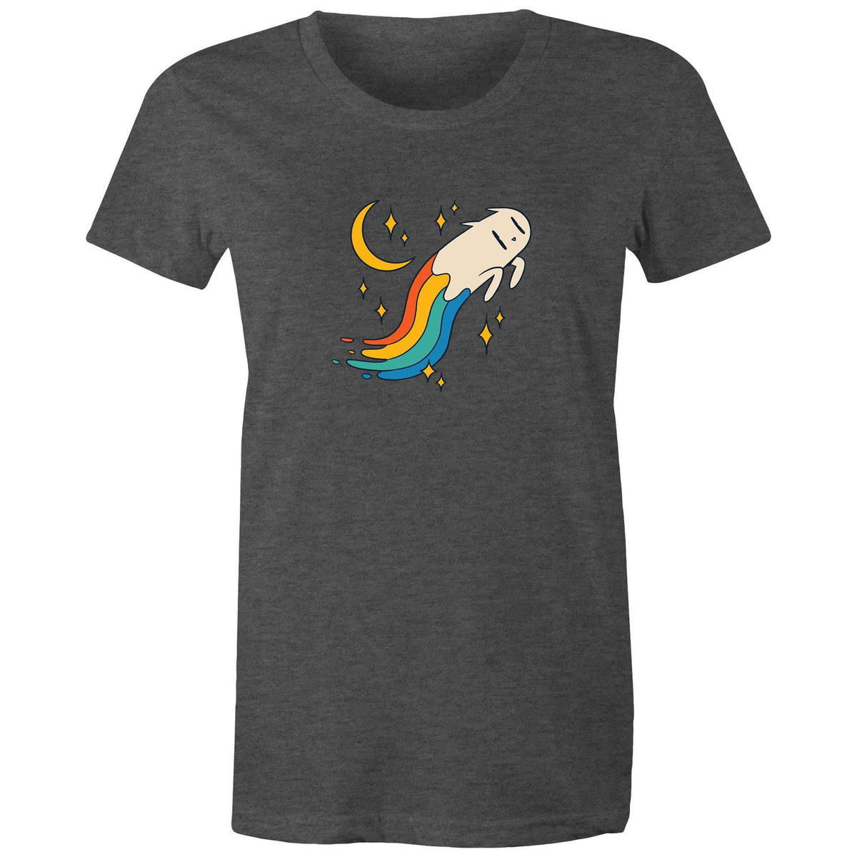 Women's Rainbow Cat T-shirt