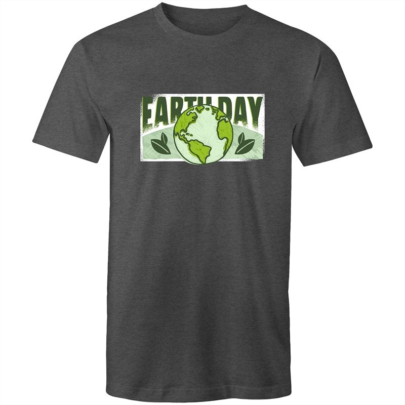 Men's Earth Day Green Logo T-shirt