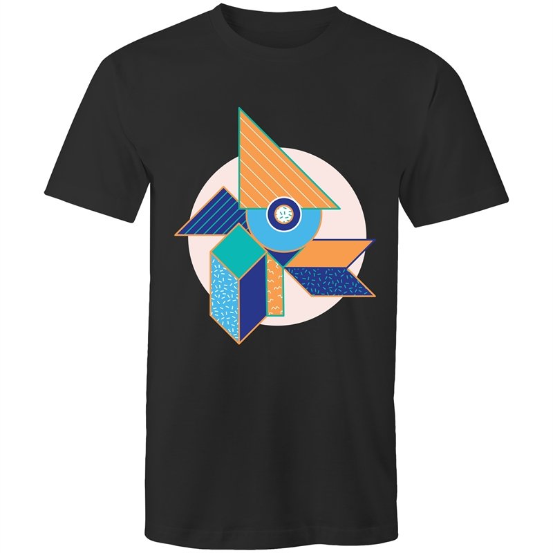 Men's Abstract Cubism T-shirt