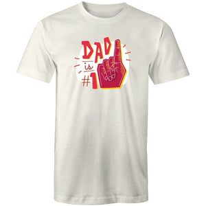 Men's Dad Is #1 T-shirt