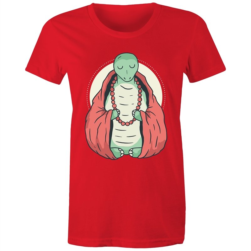 Women's Meditating Turtle T-shirt