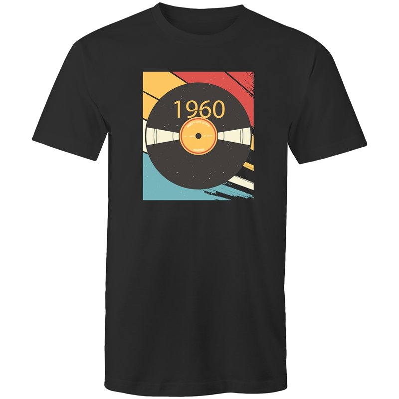 Men's Retro 1960 Music Poster T-shirt