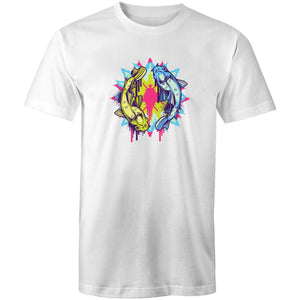 Men's Colourful Koi Fish T-shirt