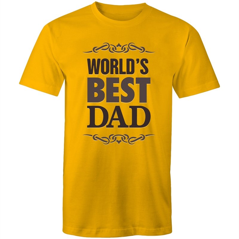 Men's Worlds Best Dad T-shirt