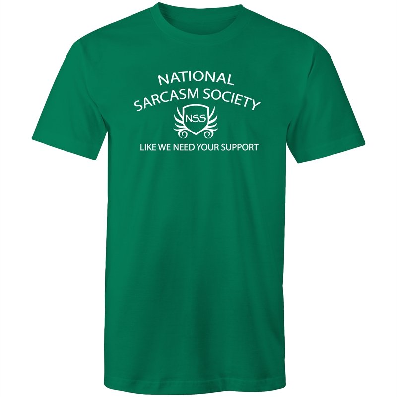 Men's National Sarcasm Society T-shirt