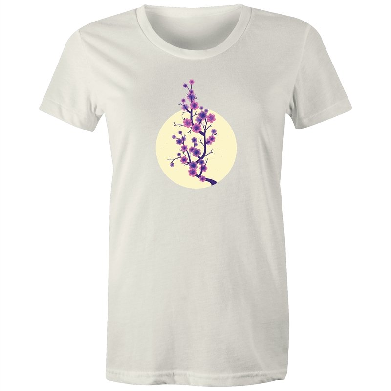 Women's Japanese Flower T-shirt