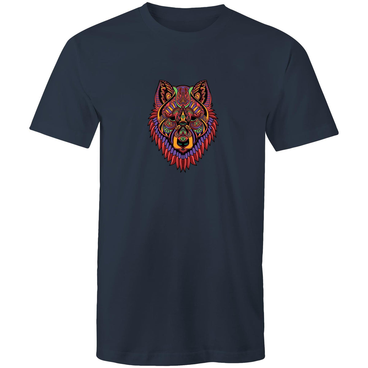 Men's Mandala Wolf T-shirt
